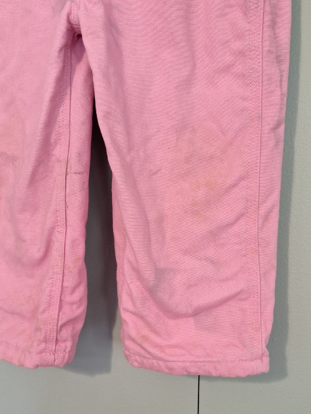 Carhartt Pink Overalls Size 2t - Picture 4 of 9